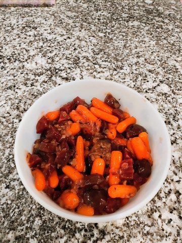 Orange-glazed Carrots and Beets